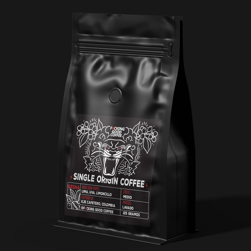 Café de especialidad Gesha  |  Café Colombiano de Altura — Drop · Microlote colombiano